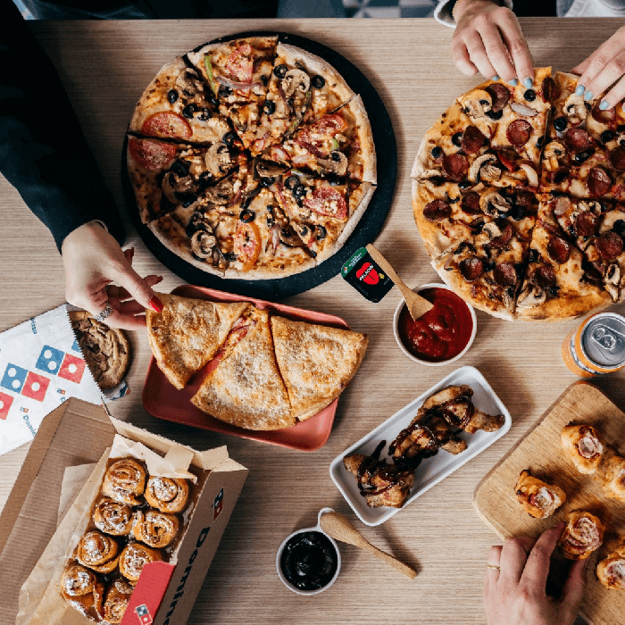 Desconto em pizzas nos pedidos online